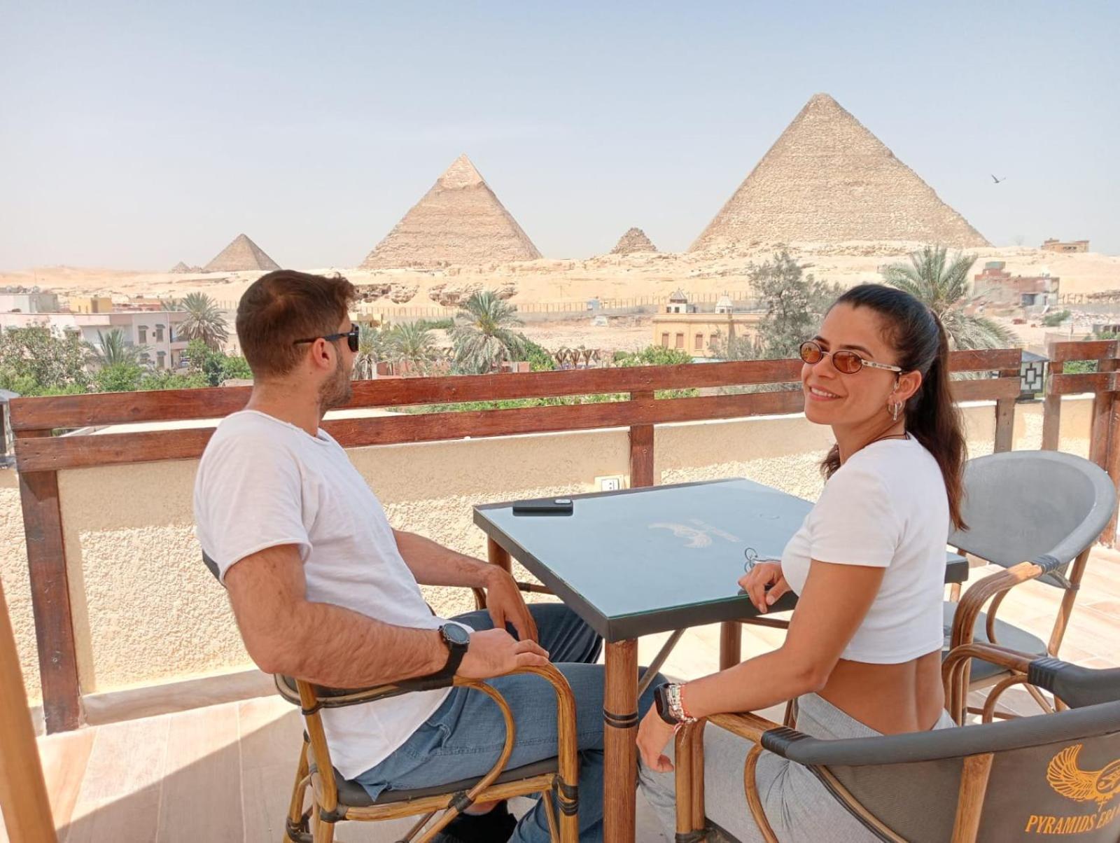 Pyramids Era View Hotel Kafret el-Gabal Buitenkant foto